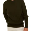 Brooksfield Crew Neck Knit Sweater In Green -Men's Fashion 943185250 1 720x928