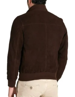 Suede Leather Button Bomber Jacket 12 Suede Leather Button Bomber Jacket -Men's Fashion 943965280 5 720x928