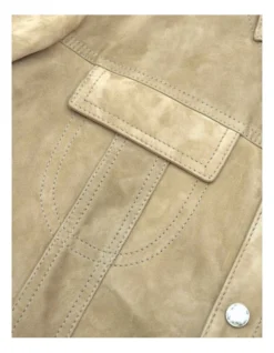 Lewis Suede Leather Unlined Jacket BEIGE 14 Lewis Suede Leather Unlined Jacket BEIGE -Men's Fashion 943965550 6 720x928