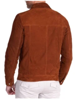 Lewis Suede Leather Unlined Jacket COGNAC -Men's Fashion 943965640 3 720x928