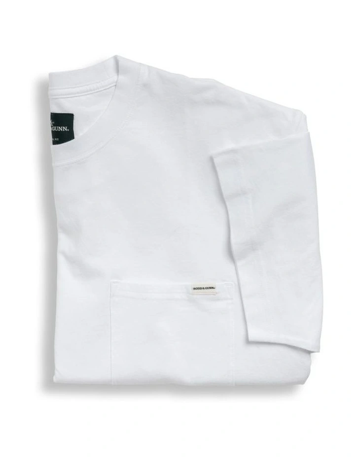 The Gunn Original Fit T-Shirt In Ivory 6 The Gunn Original Fit T-Shirt In Ivory - Image 4