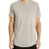 Essential Curved Hem T-Shirt In Grey -Men's Fashion 945301780 1 720x928