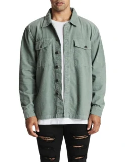 Wonder Overshirt In Sage