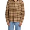 Wrangler Flanny Check Shirt In Tan -Men's Fashion 945669430 1 720x928