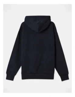 Champion EU Rochester Flock Box Hoodie In Navy -Men's Fashion 946369270 4 720x928