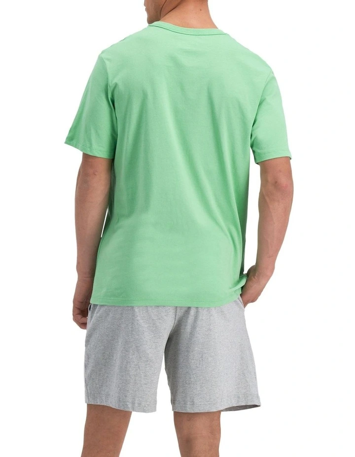 Champion Script Short Sleeve Tee In Mint 5 Champion Script Short Sleeve Tee In Mint - Image 3