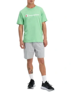 Champion Script Short Sleeve Tee In Mint 9 Champion Script Short Sleeve Tee In Mint -Men's Fashion 946370170 4 720x928