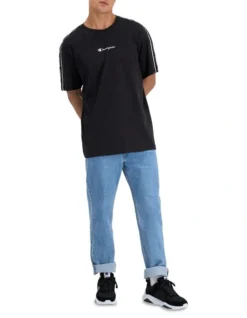 Champion Rochester Graphic Tape Tee In Black -Men's Fashion 946370710 4 720x928