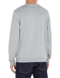 Calvin Klein Cotton Blend Sweatshirt In Grey Heather 8 Calvin Klein Cotton Blend Sweatshirt In Grey Heather -Men's Fashion 946436770 3 720x928