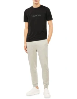 Calvin Klein Knit Cotton Blend Pant In Grey Heather 7 Calvin Klein Knit Cotton Blend Pant In Grey Heather -Men's Fashion 946437580 3 720x928