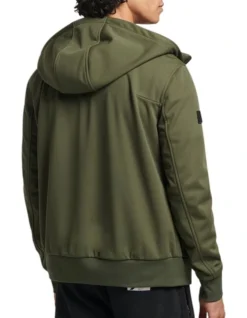Code Tech Softshell Jacket In Dark Moss -Men's Fashion 947299600 2 720x928
