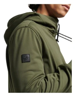 Code Tech Softshell Jacket In Dark Moss -Men's Fashion 947299600 3 720x928