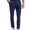 Oxford Stretch Organic Cotton Skinny Fit Chinos In Admiral Blue -Men's Fashion 948098440 1 720x928