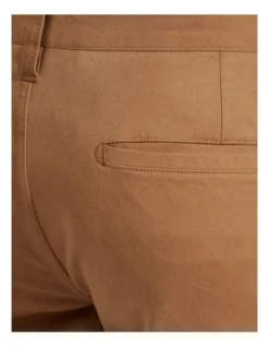 Oxford Stretch Organic Cotton Skinny Fit Chinos In Dark Tan -Men's Fashion 948099070 6 720x928