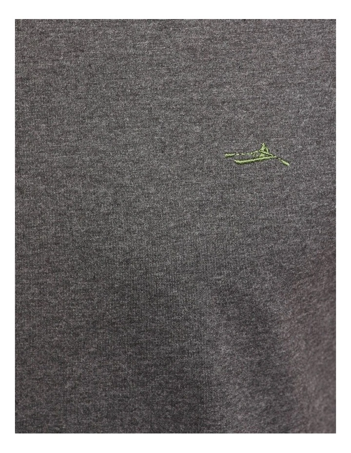 Oxford Jed Crew Neck T-Shirt In Charcoal 8 Oxford Jed Crew Neck T-Shirt In Charcoal - Image 6