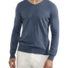 Oxford Lenny Cashmere Blend Pullover In Dark Blue -Men's Fashion 948171250 1 720x928