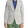 Oxford Blake Linen Cotton Herringbone Blazer In Grey -Men's Fashion 948171880 1 2 720x928