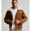 Sherpa Cord Jacket In Tobacco -Men's Fashion 948700630 1 720x928