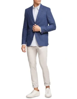 Oxford Blake Linen Cotton Blazer In Navy 12 Oxford Blake Linen Cotton Blazer In Navy -Men's Fashion 948736900 5 1 720x928