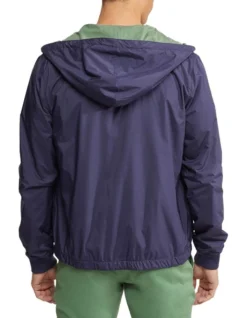 Oxford Reversible Bomber Jacket In Navy/Khaki -Men's Fashion 948741400 3 720x928