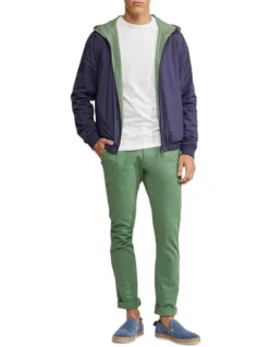 Oxford Reversible Bomber Jacket In Navy/Khaki -Men's Fashion 948741400 5 720x928