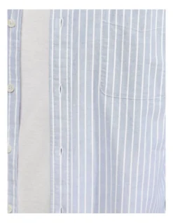 Portland Oxford Wve Striped Shirt In Blue/White -Men's Fashion 948741940 6 720x928