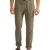 Oxford Fraser Linen Cotton Pullon Pants In Olive -Men's Fashion 948749410 1 1 720x928