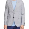 Oxford Blake Linen Cotton Checked Blazer In Sky -Men's Fashion 948783970 1 1 720x928