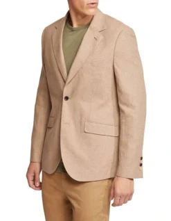 Oxford Blake Linen Cotton Blazer In Chestnut 10 Oxford Blake Linen Cotton Blazer In Chestnut -Men's Fashion 948784240 3 1 720x928