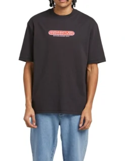 Wrangler Empire Baggy Tee In Black