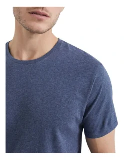 French Connection Classic Crew Neck T-Shirt In Indigo 9 French Connection Classic Crew Neck T-Shirt In Indigo -Men's Fashion 949017250 4 720x928