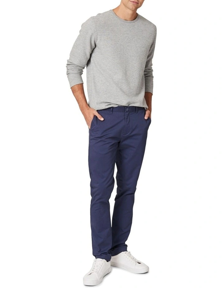 Hawthorn Stretch Chino In Indigo Blue 5 Hawthorn Stretch Chino In Indigo Blue - Image 3