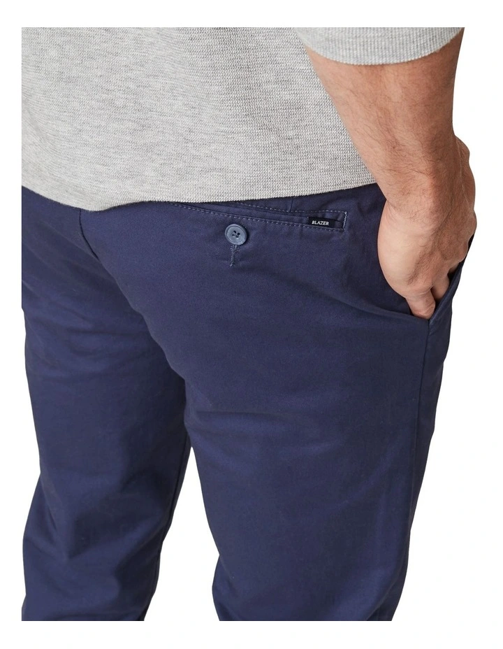 Hawthorn Stretch Chino In Indigo Blue 6 Hawthorn Stretch Chino In Indigo Blue - Image 4
