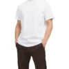 Jack & Jones Badge Heavy Short Sleeve Crew Neck Tee In White -Men's Fashion 950190760 1 720x928