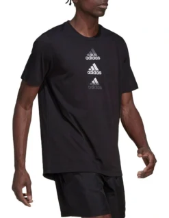 ADIDAS Designed To Move Logo T-Shirt In Black 9 ADIDAS Designed To Move Logo T-Shirt In Black -Men's Fashion 950232700 3 720x928