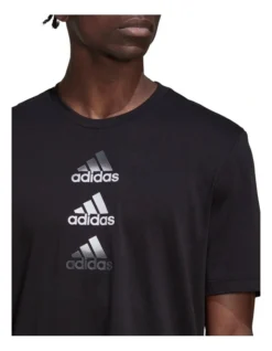 ADIDAS Designed To Move Logo T-Shirt In Black 10 ADIDAS Designed To Move Logo T-Shirt In Black -Men's Fashion 950232700 4 720x928