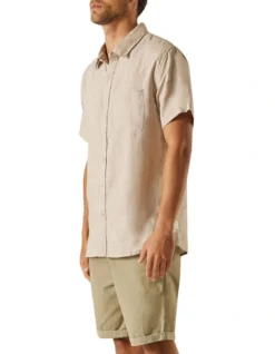Nero Linen Shirt In Beige -Men's Fashion 950261680 3 720x928