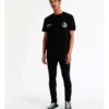 Collingwood Curved Hem Tee In Black -Men's Fashion 950382820 1 720x928