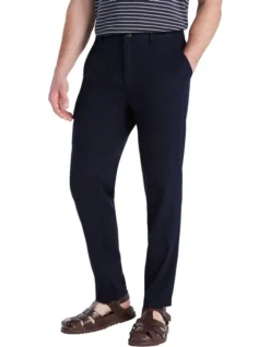 Finn Linen Trouser In Navy