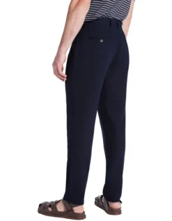 Finn Linen Trouser In Navy -Men's Fashion 950928850 3 720x928
