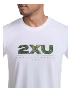 2XU Contender Tee In White -Men's Fashion 950979880 5 720x928