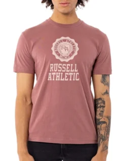 Russell Athletic Collegiate Tee In Burlwood