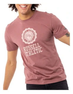 Russell Athletic Collegiate Tee In Burlwood -Men's Fashion 951265090 3 720x928