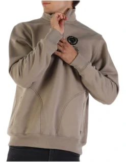 Russell Athletic Glory 1/4 Zip Top In Brown -Men's Fashion 951287860 3 720x928