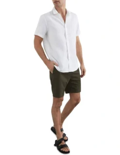 French Connection Linen Classic Fit Shirt -Men's Fashion 954335710 954327160 2 1 720x928