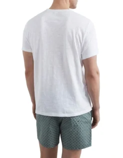 French Connection Slub T Shirt In White -Men's Fashion 954488530 954478360 3 720x928