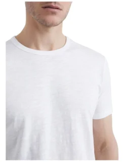 French Connection Slub T Shirt In White -Men's Fashion 954488530 954478360 4 720x928