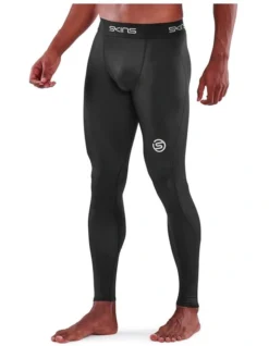 SKINS Compression Series 1 Active Long Tights In Black