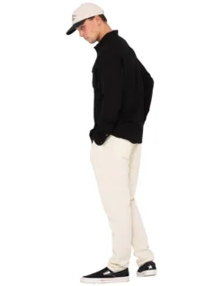 Rusty Linen Workwear Long Sleeve Shirt In Black -Men's Fashion 955237960 6 720x928