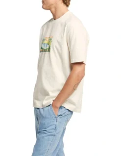 Wrangler Waikiki Baggy Tee In Cream -Men's Fashion 956324890 3 720x928